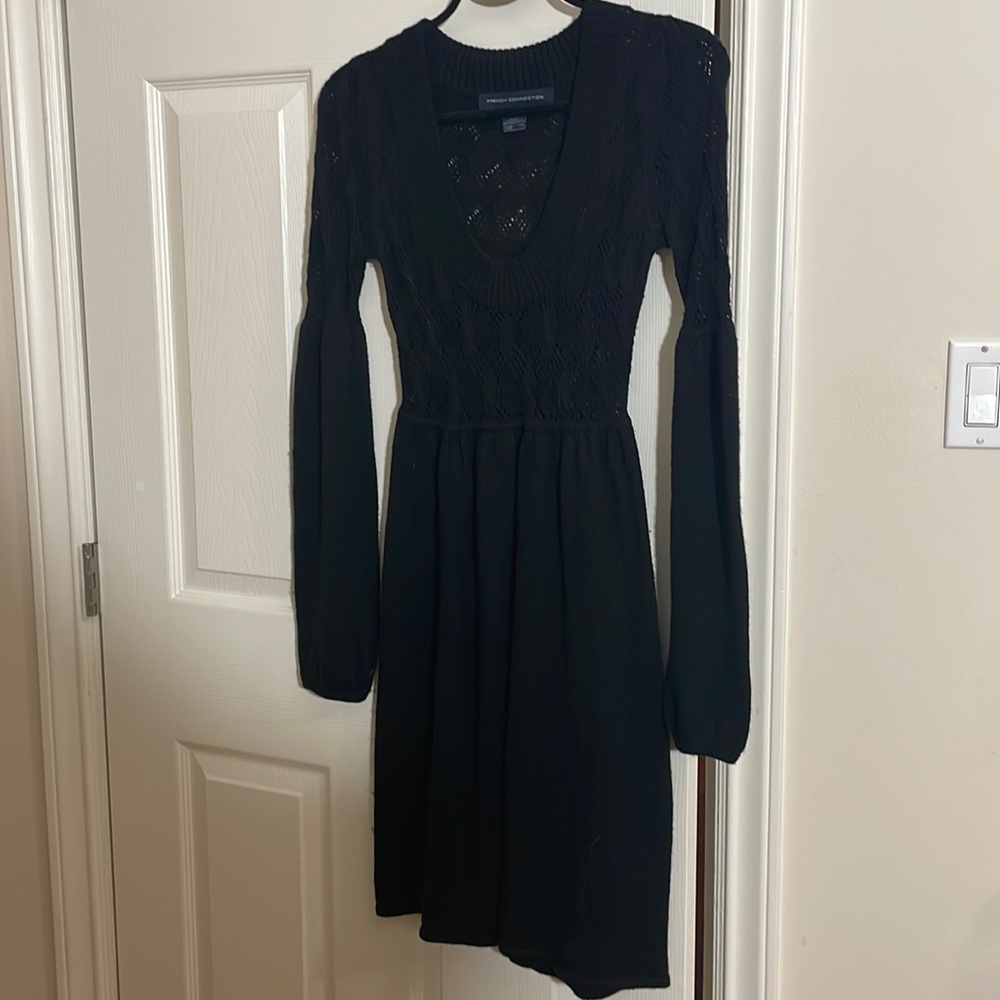 French Connection wool knit dress